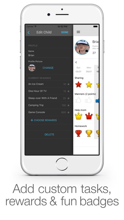 iRewardChart: Parents Reward Tracker Chore chart