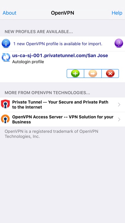 OpenVPN Connect