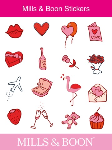 Mills & Boon Happy Ever After iMessage Stickersのおすすめ画像2