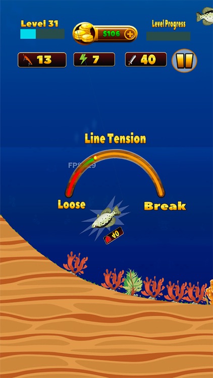 Deep Lake Reel Fishing screenshot-4