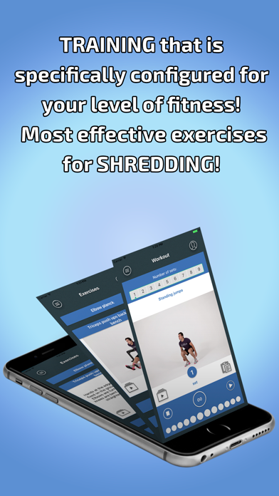 Shred PRO + Nutrition Plan! iPhone screenshot
