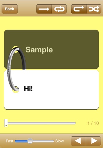 Jottable Flash Cards Lite screenshot 4