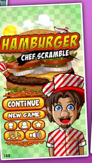 hamburger chef fever: snack town iphone screenshot 4