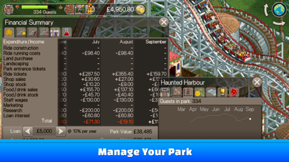 screenshot of RollerCoaster Tycoon® Classic 3