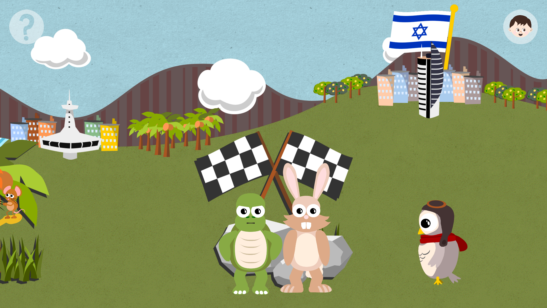 Hebrew for Kids with Stories by Gus on the Go