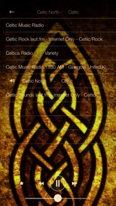 Celtic Music Radio ONLINE FULL screenshot #2 for iPhone