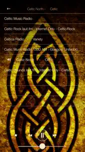 Celtic Music Radio ONLINE FULL screenshot #2 for iPhone