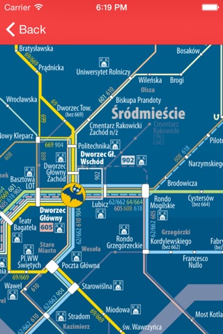 Krakow Public Transport Pro screenshot 4