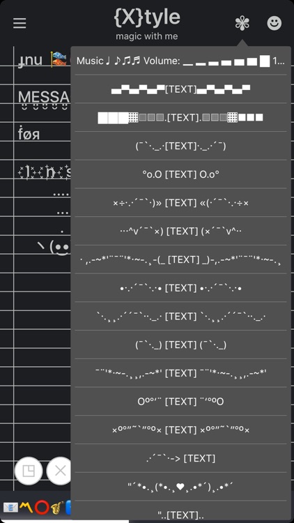 Xtyle: emoji font For instagram and message