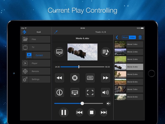 Screenshot #5 pour Flex Remote for Kodi