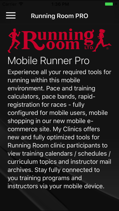 Running Room Mobile Runner PRO Editionのおすすめ画像1