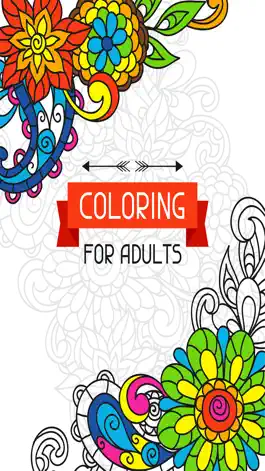 Game screenshot Adults Coloring Book Color Therapy for Anti-Stress mod apk