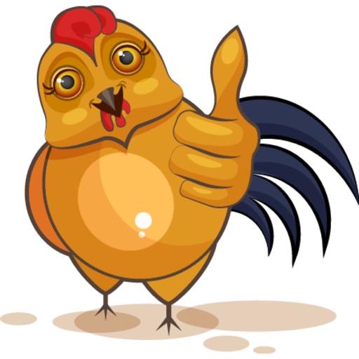 Emoji Cartoon Cock Stickers icon