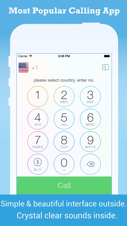 WePhone - free phone calls & international calling