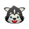 Siberian Husky Stickers for iMessage