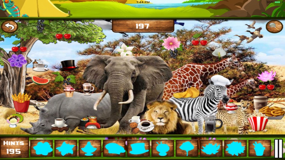 #3. Animal Safari Hidden Object Games (iOS) 由: Hiren Patel