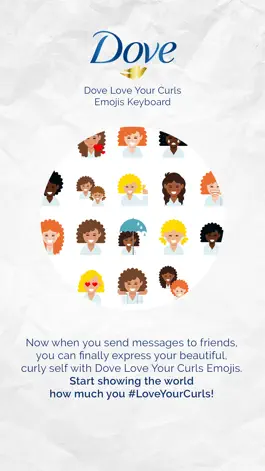 Game screenshot Dove Love Your Curls Emojis mod apk
