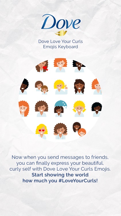 Dove Love Your Curls Emojis