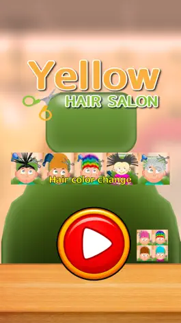 Game screenshot Child game / hair cut (Yellow) mod apk