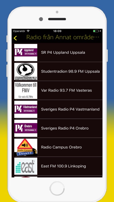 Screenshot #2 pour Radio Sverige FM - Radios Sveriges / Svenska Live