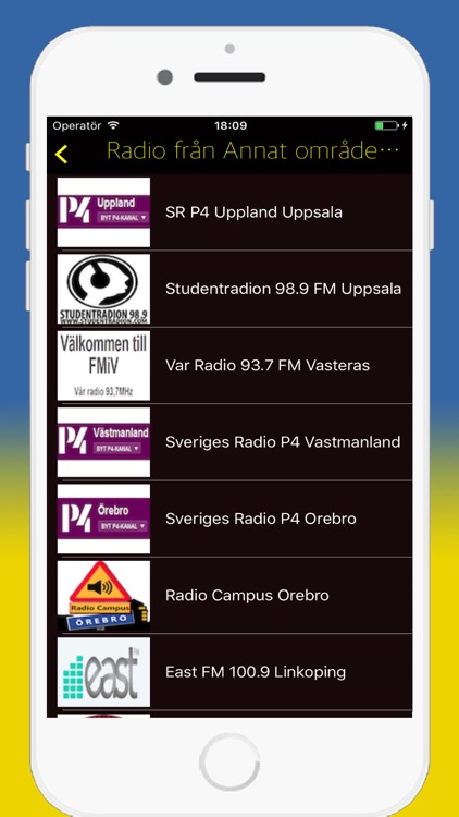Radio Sweden FM AM - Live Radios Stations Swedish