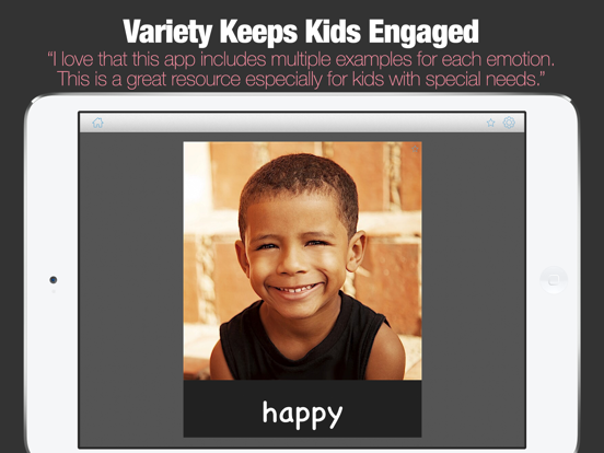 ABA Flash Cards & Games - Emotions iPad screenshot