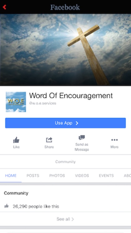 WORD OF ENCOURAGEMENT