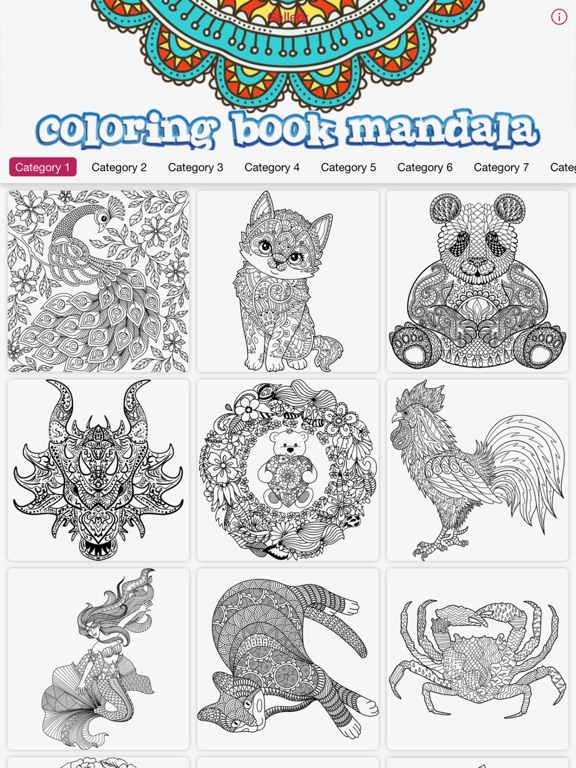 Screenshot #4 pour Dessin de mandala peinture au doigt anxiety cure