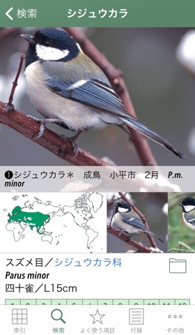 日本の野鳥（山溪ハンディ図鑑）のおすすめ画像3