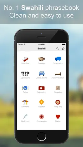 Game screenshot Swahili Phrasebook mod apk