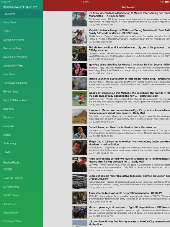 Screenshot #4 pour Mexico News in English & Radio - Latest Headlines