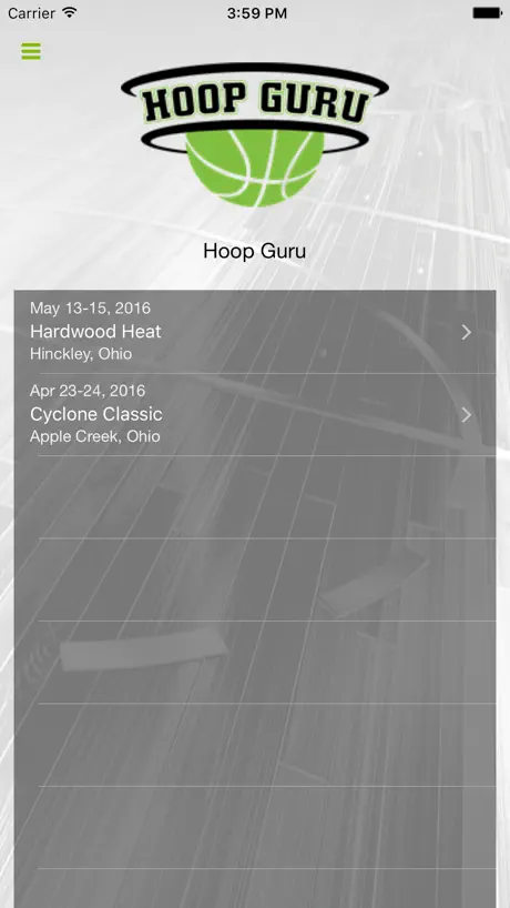 Hoop Guru Events