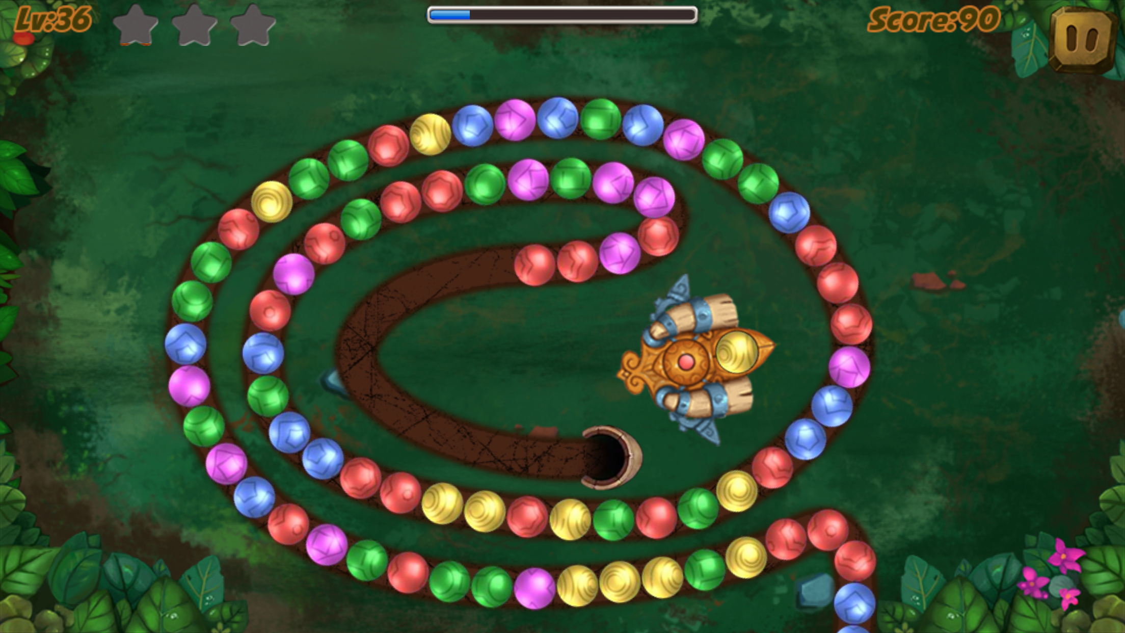 Jungle Marble Shooter