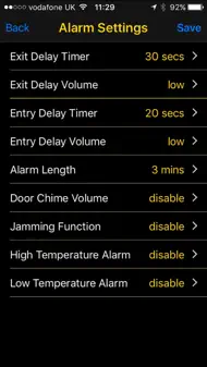 Yale GSM Control iphone bilder 3