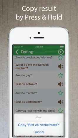 Game screenshot Learn German Phrasebook Lite + hack