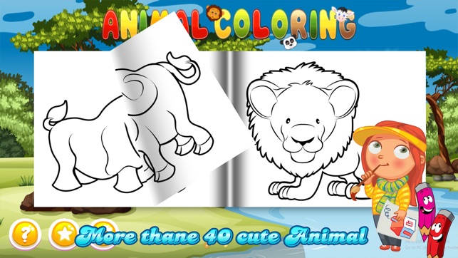 Toddler Educational - Animal Coloring Kids Games(圖2)-速報App