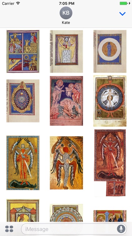 Hildegard Of Bingen Artworks Stickers