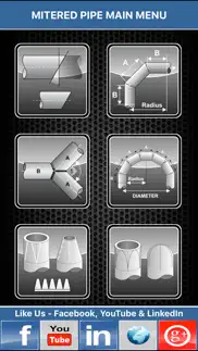 miter pipe calculator iphone screenshot 1