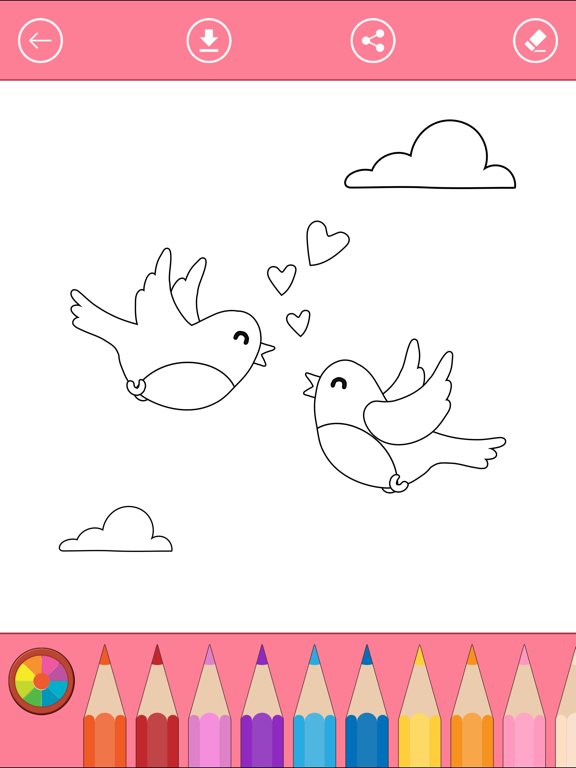 Screenshot #5 pour Livre À Colorier des Oiseaux Pour Les Enfants