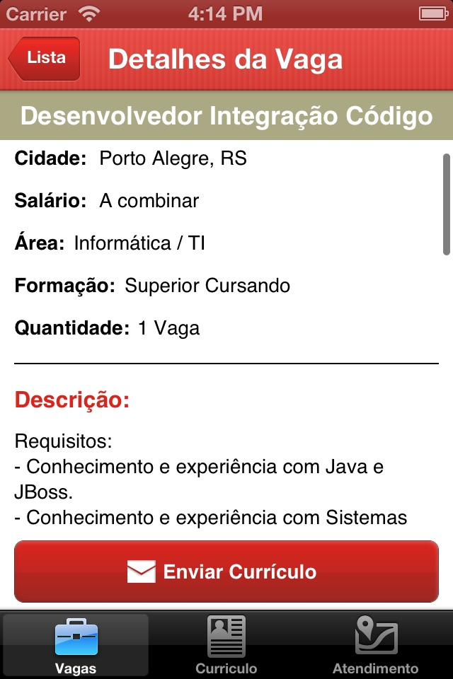 Balcão de Empregos screenshot 3