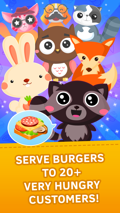 Screenshot #2 pour Jeux de burger Zoo Restaurant