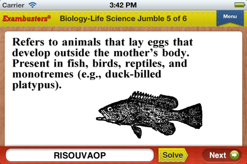 MCAT Prep Biology Flashcards Exambusters screenshot 4