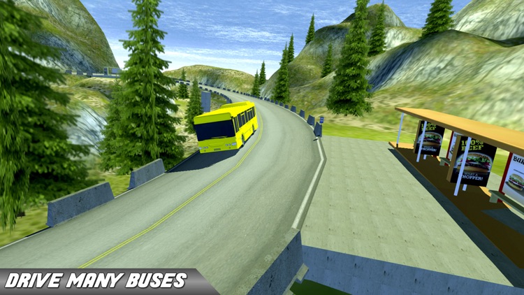 Uphill Offroad Bus Simulator screenshot-3