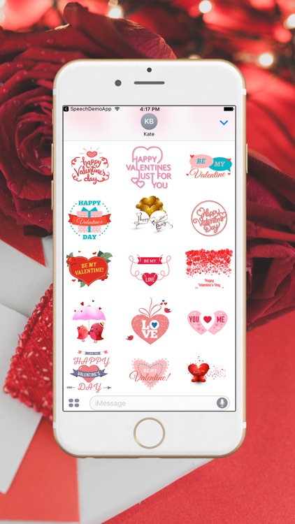 Happy Valentines Day Stickers