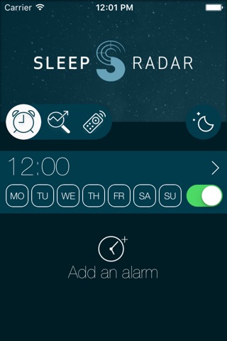 Sleepradar screenshot 2