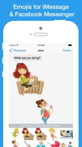 Game screenshot Mom Emoji: keyboard sticker for Facebook messenger mod apk