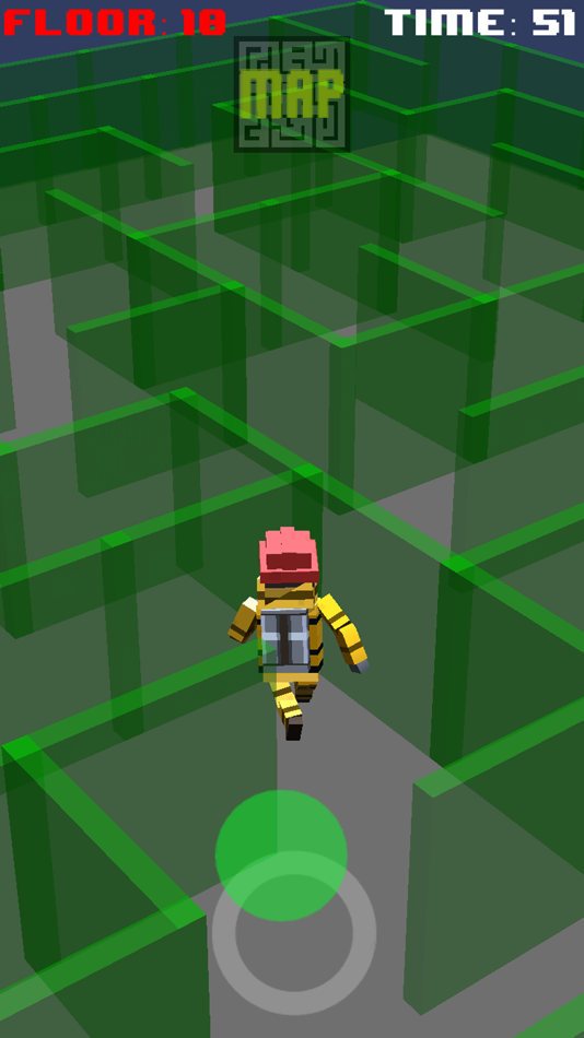 #1. Get Out Now - 3D Maze Run Escape Game (iOS) By: Maelstrom Interactive