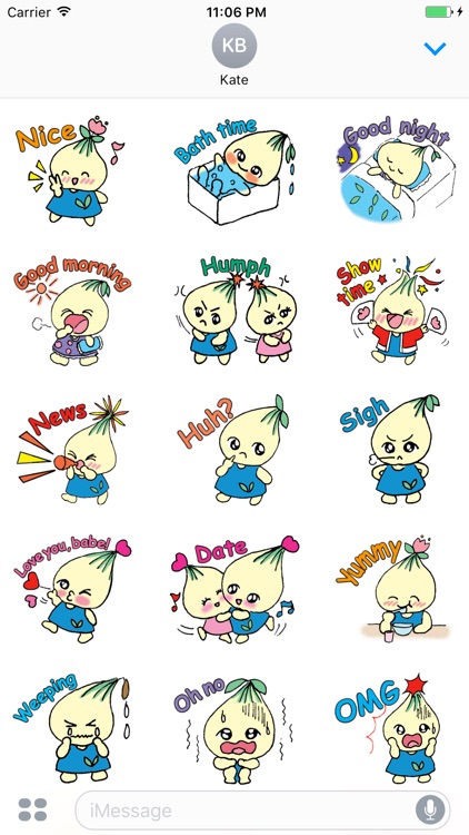 Gaia The Funny Bulb-fairy Stickers