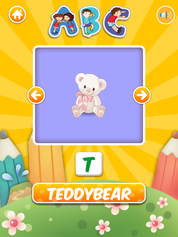 ABC Flashcards - First Words iPad screenshot 5 - Education app