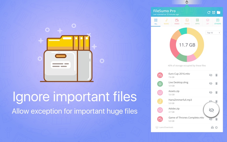 #4. File Sumo Pro (macOS) 由: George Sargunaraj C